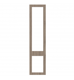 Bordeaux - Made to Measure - Open Frame Top and Bottom Doors Light Vicenza Oak