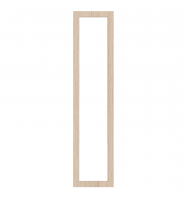 Bordeaux - Made to Measure - Open Frame Full Doors Canella Oak