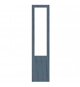 Bordeaux - Made to Measure - Open Frame Top Doors Grey Vicenza Oak