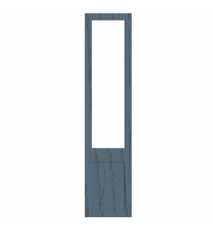 Bordeaux - Made to Measure - Open Frame Top Doors Grey Vicenza Oak