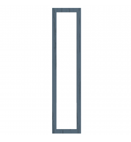 Bordeaux - Made to Measure - Open Frame Full Doors Grey Vicenza Oak