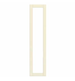 Rennes - Made to Measure - Open Frame Full Doors Supermatt Alabaster