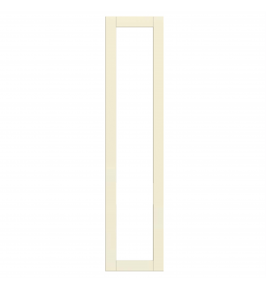 Rennes - Made to Measure - Open Frame Full Doors Supermatt Alabaster