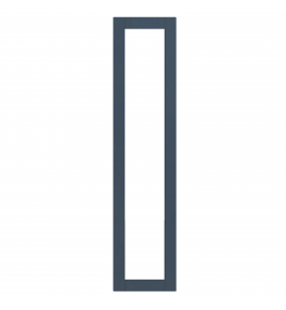 Rennes - Made to Measure - Open Frame Full Doors Supermatt Graphite