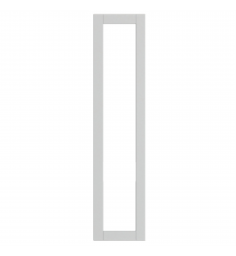 Rennes - Made to Measure - Open Frame Full Doors Supermatt Dove Grey
