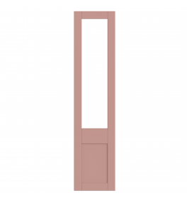 Rennes - Made to Measure - Open Frame Top Doors Matt Blush Pink