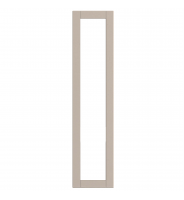 Rennes - Made to Measure - Open Frame Full Doors Supermatt Cashmere