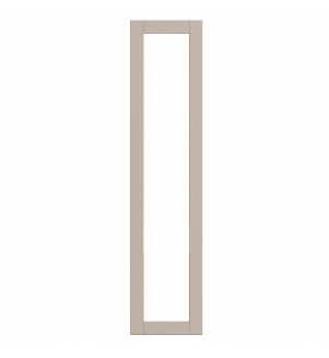 Rennes - Made to Measure - Open Frame Full Doors Supermatt Cashmere