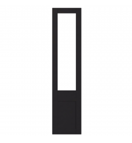 Rennes - Made to Measure - Open Frame Top Doors Matt Black