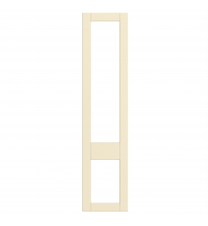 Rennes - Made to Measure - Open Frame Top and Bottom Doors Ivory