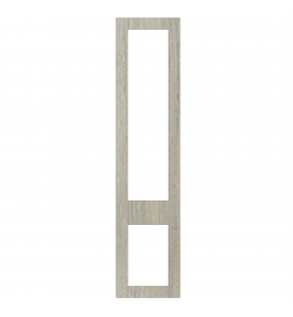 Rennes - Made to Measure - Open Frame Top and Bottom Doors Urban Oak