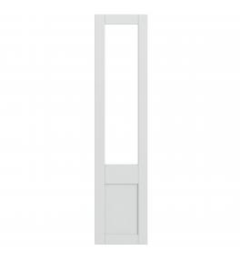 Rennes - Made to Measure - Open Frame Top Doors Porcelain White