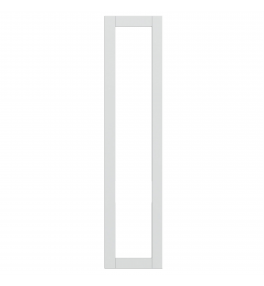 Rennes - Made to Measure - Open Frame Full Doors Porcelain White