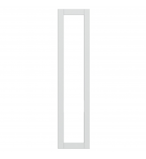 Rennes - Made to Measure - Open Frame Full Doors Porcelain White