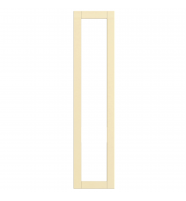 Rennes - Made to Measure - Open Frame Full Doors Supermatt White