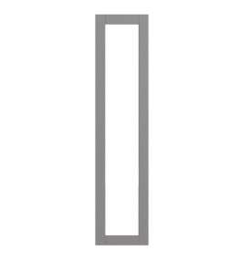 Rennes - Made to Measure - Open Frame Full Doors Matt Sage Green