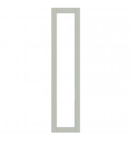 Rennes - Made to Measure - Open Frame Full Doors Supermatt Fir Green