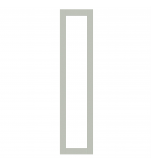 Rennes - Made to Measure - Open Frame Full Doors Supermatt Fir Green