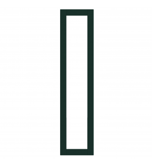 Rennes - Made to Measure - Open Frame Full Doors ANTIQUE WHITE
