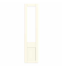 Rennes - Made to Measure - Open Frame Top Doors White Grey