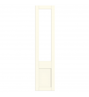 Rennes - Made to Measure - Open Frame Top Doors White Grey