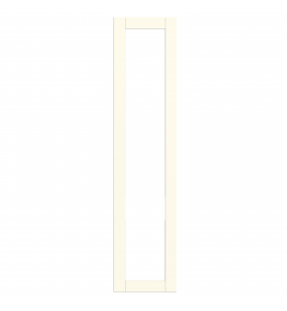 Rennes - Made to Measure - Open Frame Full Doors White Grey