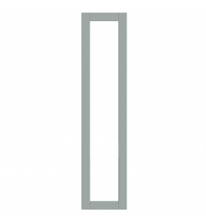 Rennes - Made to Measure - Open Frame Full Doors Misty Blue