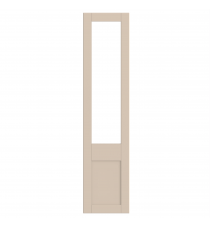 Rennes - Made to Measure - Open Frame Top Doors Smoke Green