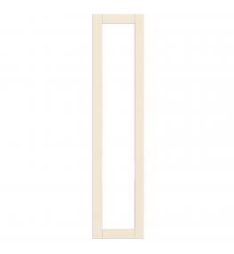 Rennes - Made to Measure - Open Frame Full Doors Cremona Oak Cotta