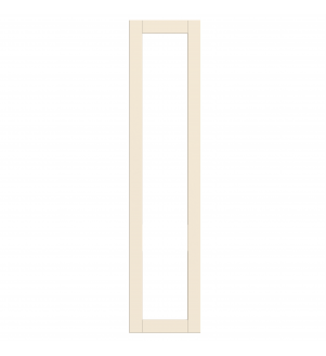 Rennes - Made to Measure - Open Frame Full Doors Cremona Oak Cotta