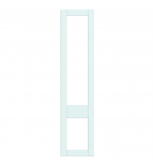 Rennes - Made to Measure - Open Frame Top and Bottom Doors Light Vicenza Oak