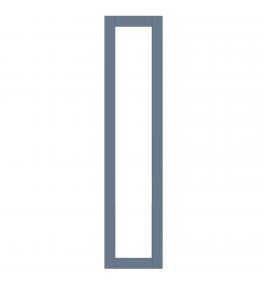 Rennes - Made to Measure - Open Frame Full Doors Grey Vicenza Oak
