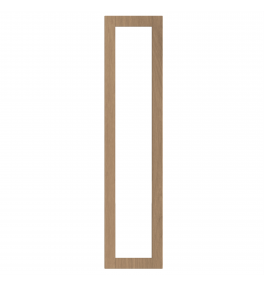 Rennes - Made to Measure - Open Frame Full Doors Supermatt Alabaster