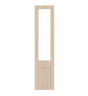 Rennes - Made to Measure - Open Frame Top Doors Matt Pebble