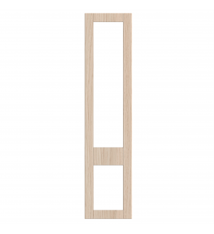 Rennes - Made to Measure - Open Frame Top and Bottom Doors Matt Pebble