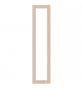 Rennes - Made to Measure - Open Frame Full Doors Matt Pebble
