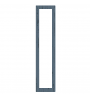 Rennes - Made to Measure - Open Frame Full Doors Matt Kombu Green
