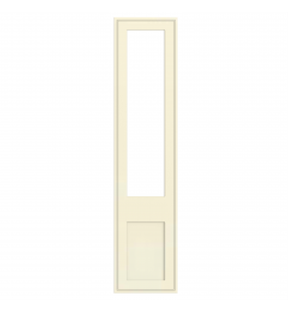Dunkirk - Made to Measure - Open Frame Top Doors Supermatt Alabaster