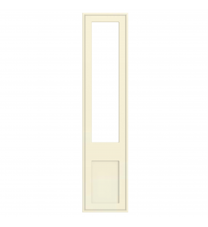 Dunkirk - Made to Measure - Open Frame Top Doors Supermatt Alabaster