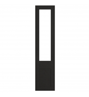 Dunkirk - Made to Measure - Open Frame Top Doors Supermatt Graphite