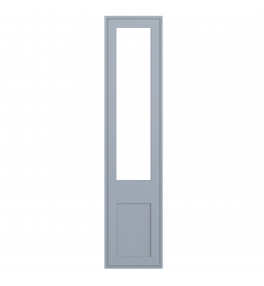 Dunkirk - Made to Measure - Open Frame Top Doors Supermatt Denim Blue