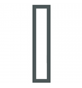 Dunkirk - Made to Measure - Open Frame Full Doors Matt Kombu Green