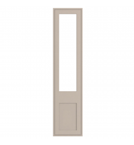 Dunkirk - Made to Measure - Open Frame Top Doors Supermatt Cashmere