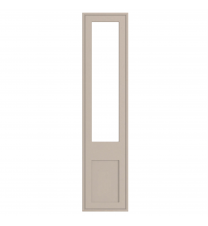 Dunkirk - Made to Measure - Open Frame Top Doors Supermatt Cashmere