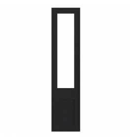 Dunkirk - Made to Measure - Open Frame Top Doors Matt Black