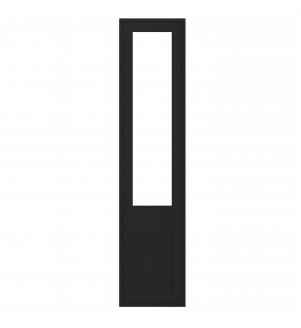 Dunkirk - Made to Measure - Open Frame Top Doors Matt Black