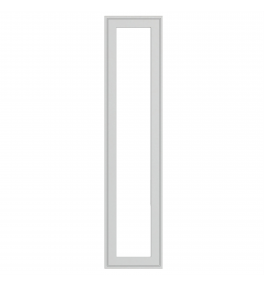 Dunkirk - Made to Measure - Open Frame Full Doors Supermatt Dove Grey