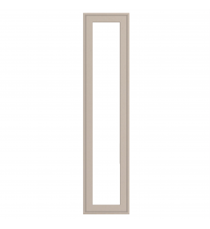 Dunkirk - Made to Measure - Open Frame Full Doors Supermatt Cashmere