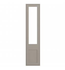 Dunkirk - Made to Measure - Open Frame Top Doors Matt Stone Grey