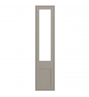 Dunkirk - Made to Measure - Open Frame Top Doors Matt Stone Grey